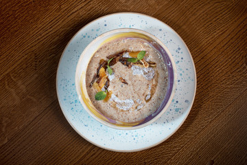 The wheat porridge