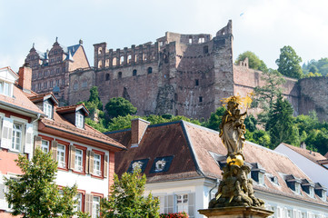 Castle in Heidelberg, Germany © Ewa Cieszyńska