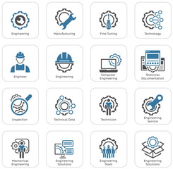 Line Engineering Icons