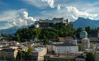 Fototapeta premium Salzburg Panorama