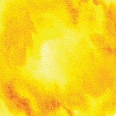 Yellow Watercolor Paper Texture