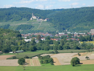 Fototapeta na wymiar Burg Guttenberg bei Haßmersheim
