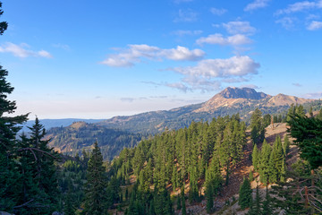 Fototapeta na wymiar Diamond Peak, California