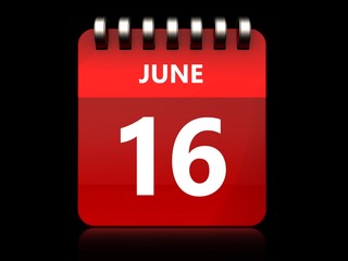3d 16 june calendar