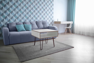 Beautiful interior of living room