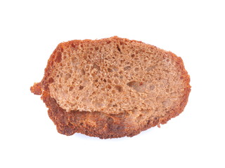 bread on white background