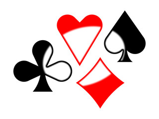 The playing card suits