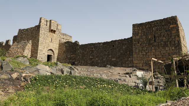 Fortaleza Azul, Qasr Azraq, Azraq, Jordania