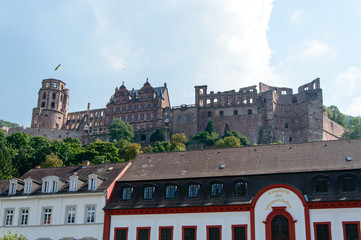 Gothic-Renaissance palace in Heidelberg, Germany © Ewa Cieszyńska