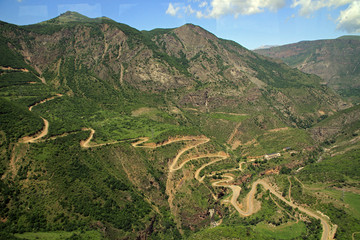 Obraz premium Gorge of Vorotan River, Syunik province, Armenia