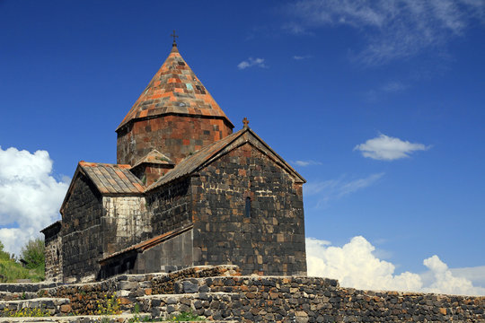Surp Arakelots monastery, Sevanavank, Lake Sevan, Armenia
