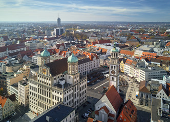 Fototapeta premium Augsburger Innenstadt