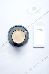 cafe y movil