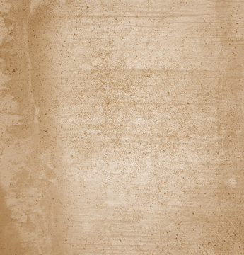 Background page design for a photo book, scrapbook or wallpaper in brown; abstract wood texture