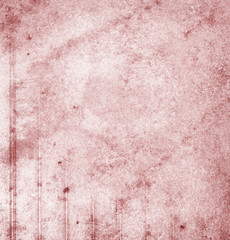 Background page design for a photo book, scrapbook or wallpaper in raspberry red color; abstract stone and steel wall textures