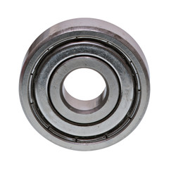 Ball bearing on a white background