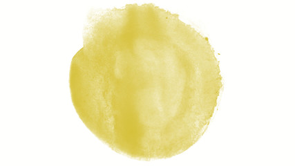 Abstract yellow paint