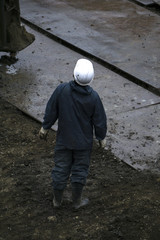 工事現場　作業員