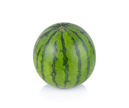 Watermelon  on a white background.