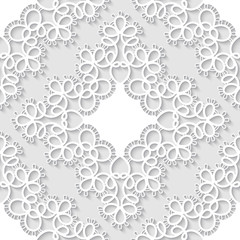 Elegant seamless lace pattern. Openwork background. Vector Illustration