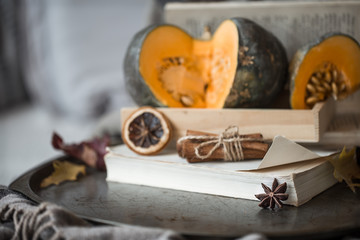 cozy autumn still life