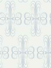 Wallpaper Art Deco. Floral seamless pattern