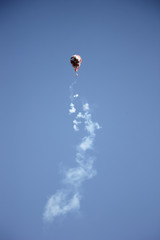 Hot Air Balloon Made from Paper