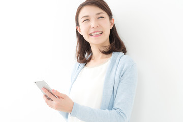 スマートフォン・女性