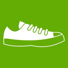 Sneakers icon green
