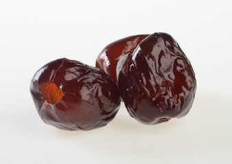 preserved fruits or sugar preserved red date.