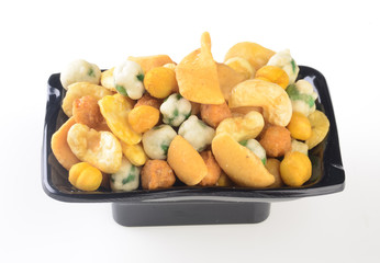nuts or mixed nuts on a background.