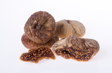 dried figs or natural dried figs on the background.