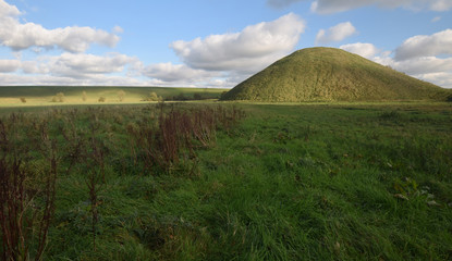 Silbury Hill Avebury Wiltshire World Heritage Site