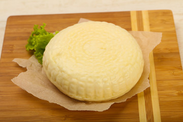 Young cheese Suluguni