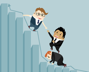 Obraz premium Support in the business