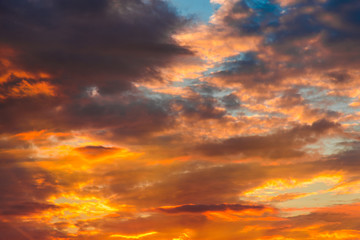 Dramatic clouds