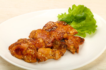 Teriyaki thighs