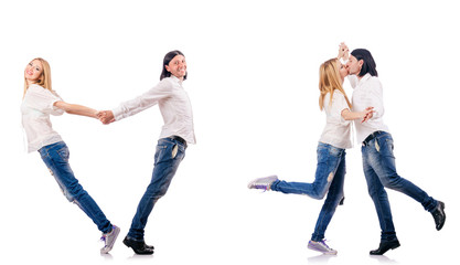 Fototapeta premium Pair of man and woman