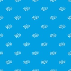 Boom, explosion bubble pattern seamless blue
