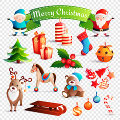 Christmas Cartoon Set