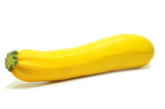 Yellow Squash Isolated