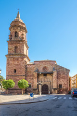 Fototapeta na wymiar Church of San Miguel in Andujar, Spain