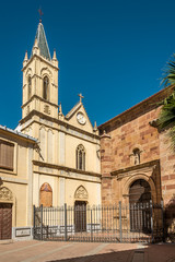 Fototapeta na wymiar Church Del Cristo De la Agonia in Andujar, Spain