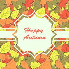 Happy Autumn Background