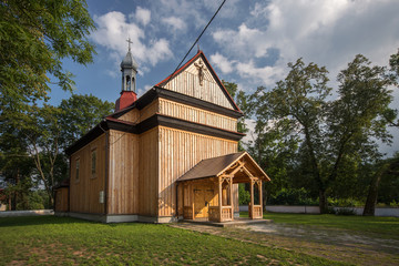 Kościół św. Wawrzyńca, Zaręby, gm. Chorzele, pow. przasnyski, woj. mazowieckie