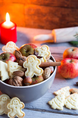 Plätzchen und Kekse zu Weihnachten