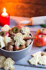 Plätzchen und Kekse zu Weihnachten
