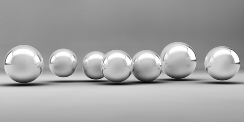 Abstract 3d shapes on background. 3d image. 3d rendering.