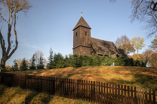 Kościół św. Idziego Opata, Chełstów, gm. Twardogóra, pow. oleśnicki, woj. dolnośląskie