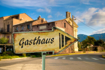 Schild 198 - Gasthaus